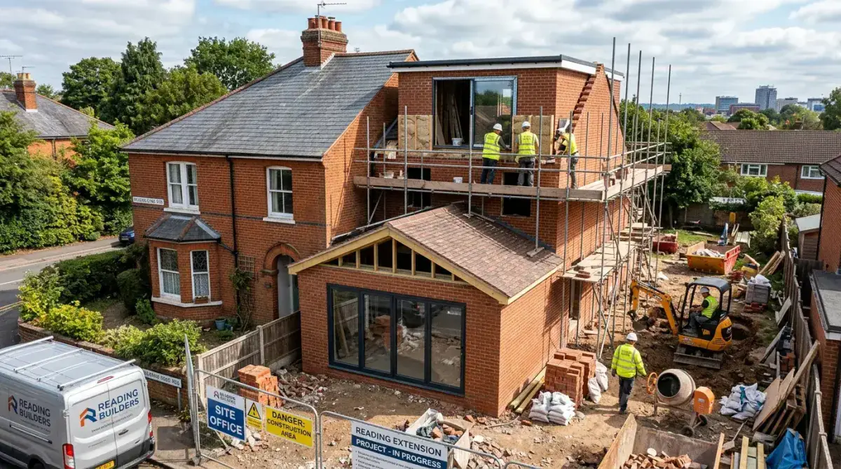 Representative building work across the B & A Construction service area